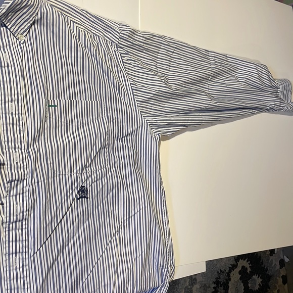 Vintage 1990s Tommy Hilfiger striped shirt - Picture 2 of 6